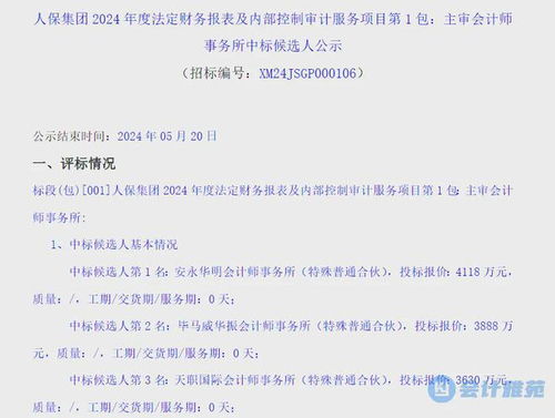 中國(guó)人保更換會(huì)計(jì)師，安永接棒普華永道提供審計(jì)服務(wù)